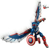 LEGO Marvel 76296 Nieuwe Captain America bouwfiguur