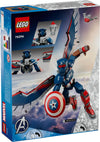 LEGO Marvel 76296 Nieuwe Captain America bouwfiguur