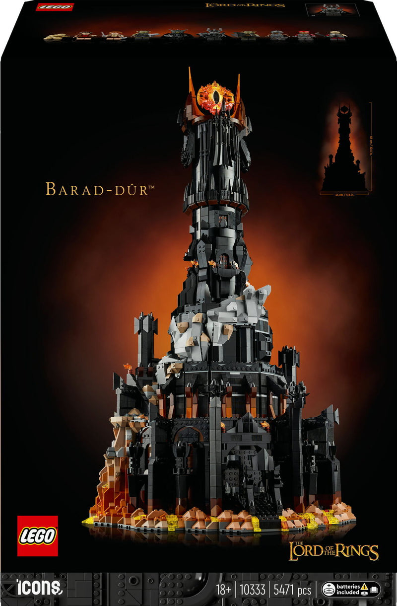 LEGO 10333 The Lord of the Rings: Barad-dur