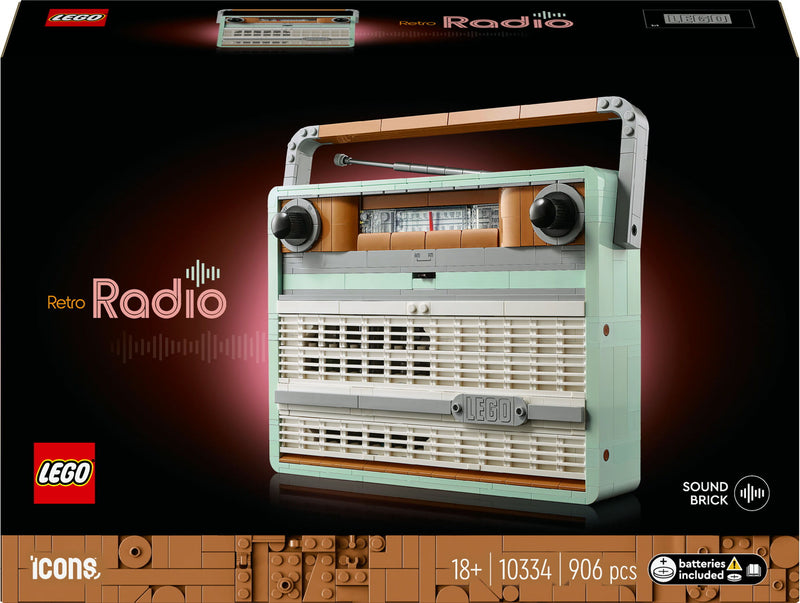LEGO Icons 10334 Retro radio