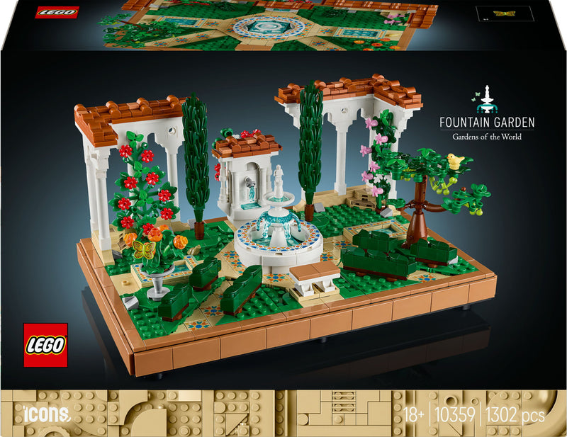 LEGO Icons 10359 Tuin met fontein