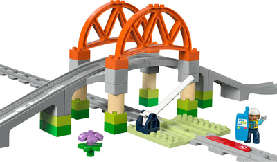 LEGO Duplo 10426 Treinbrug en rails uitbreidingsset