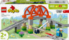 LEGO Duplo 10426 Treinbrug en rails uitbreidingsset