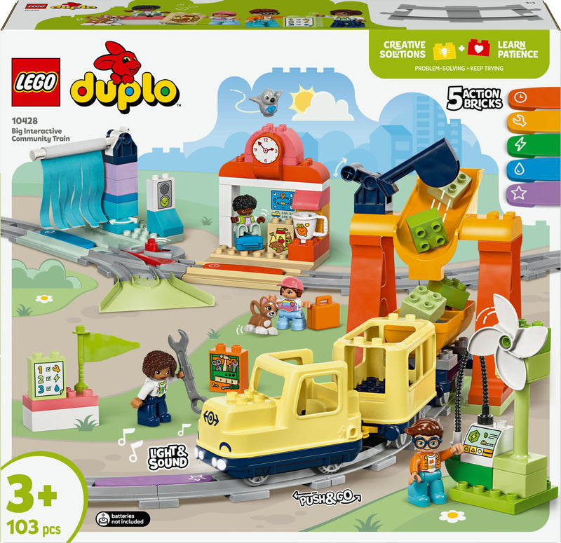 LEGO Duplo 10428 Grote interactieve buurttrein