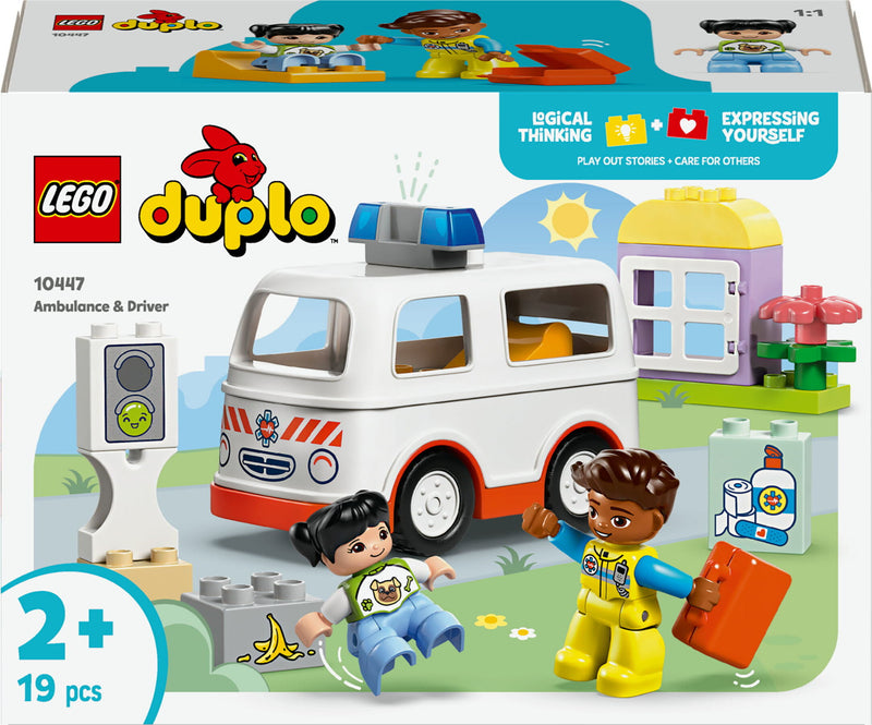 LEGO Duplo 10447 Ambulance met chauffeur