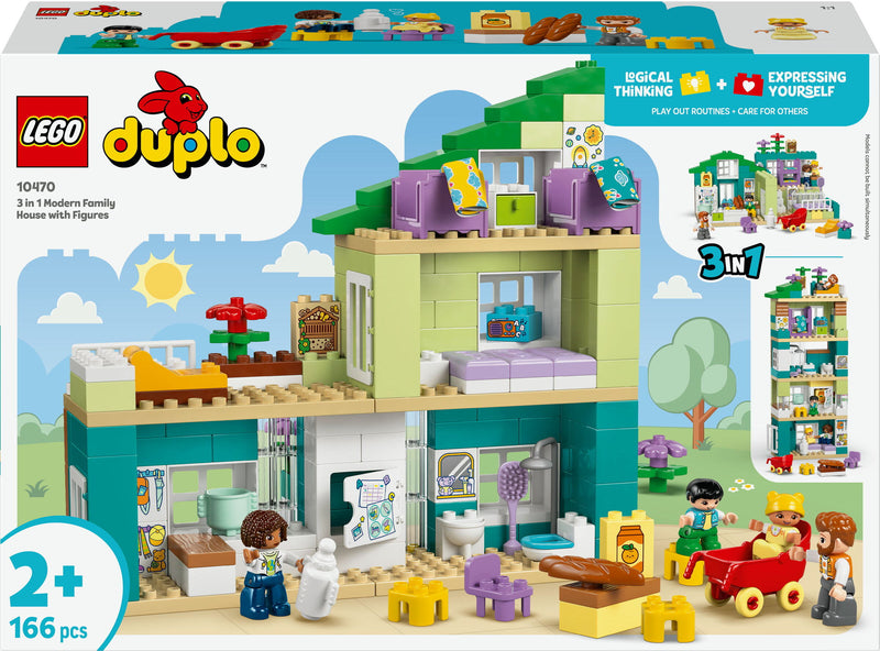 LEGO Duplo 10470 3-in-1 modern woonhuis met figuren