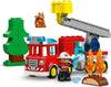 LEGO Duplo 10473 Brandweertruck met slang en brandweerman