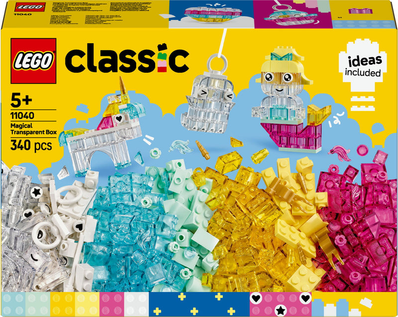 LEGO Classic 11040 Magische transparante doos