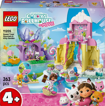 LEGO Gabby's Dollhouse 11205 Snoepjesberg en kittentuin