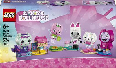 LEGO Gabby's Dollhouse 11215 Gabby’s bouwbare kattenvriendjes