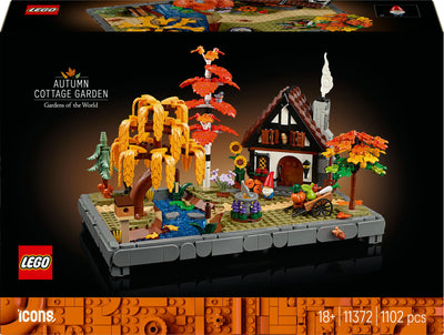 LEGO Icons 11372 Herfsttuin met cottage