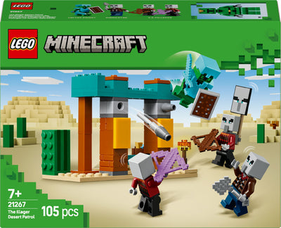 LEGO Minecraft 21267 De Illagers in de woestijn