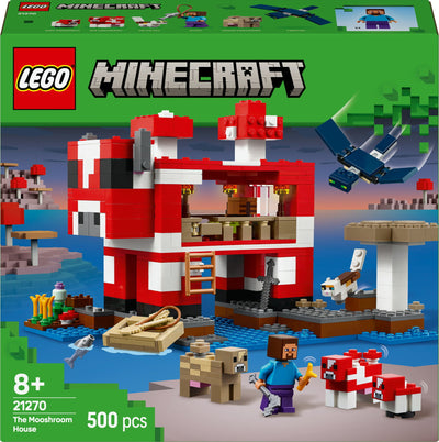 LEGO Minecraft 21270 Het Mooshroom huis
