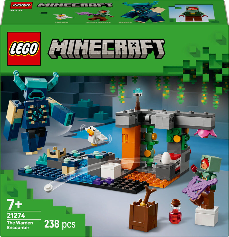 LEGO Minecraft 21274 De ontmoeting met de Opzichter
