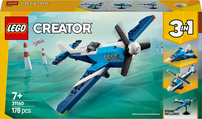 LEGO Creator 31160 Luchtvaart: racevliegtuig