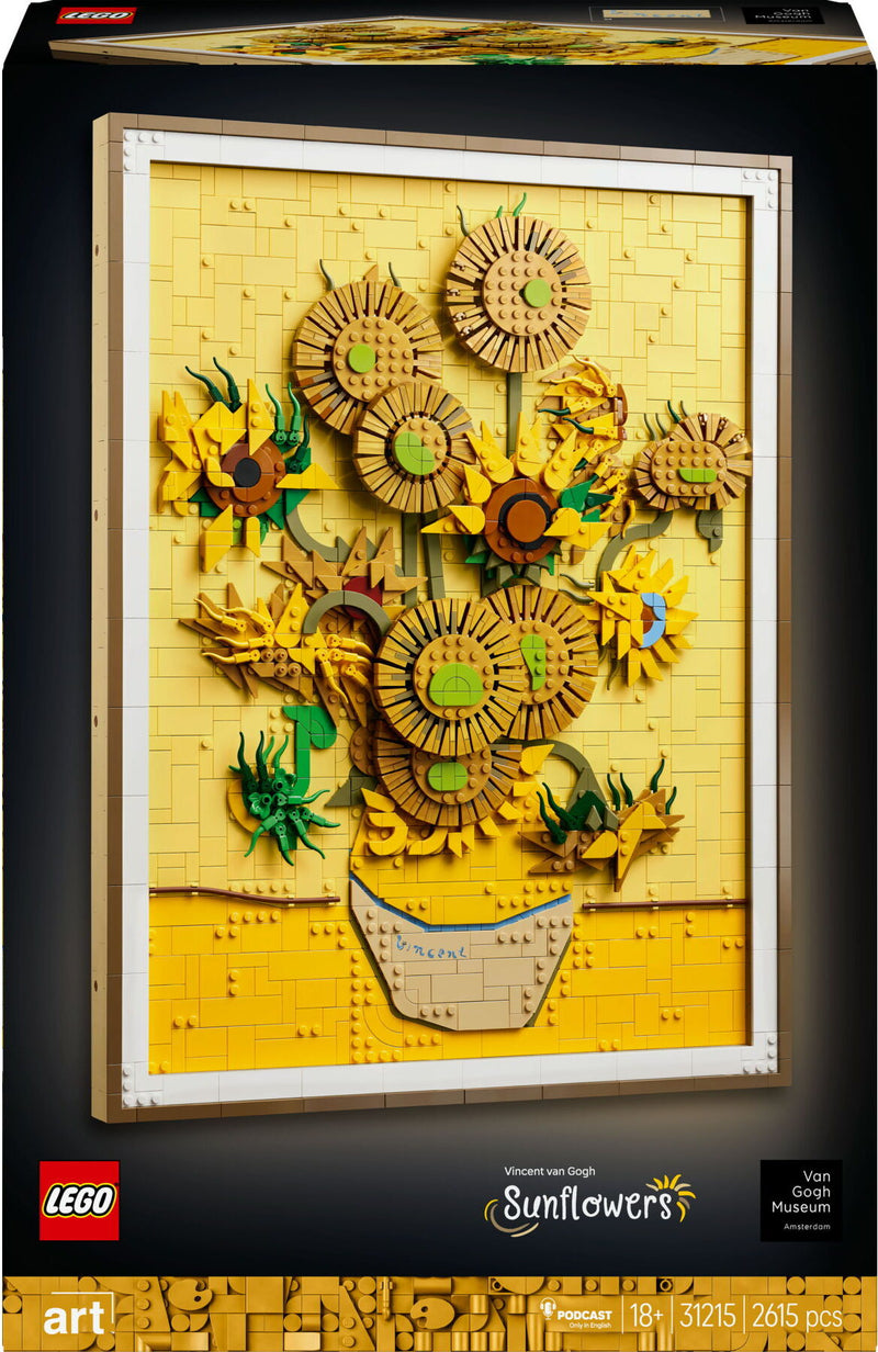 LEGO Art 31215 Vincent van Gogh – Zonnebloemen
