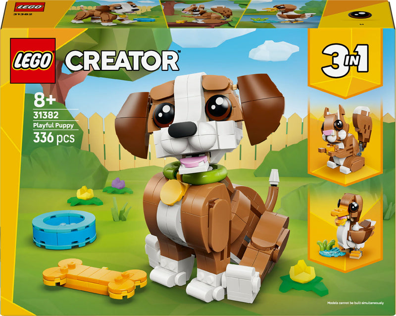 LEGO Creator 31382 Schattige dieren: speelse puppy