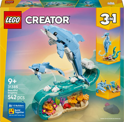 LEGO Creator 31385 Zeedieren: prachtige dolfijnen