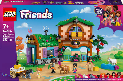 LEGO Friends 42654 Ponyboerderij en stal