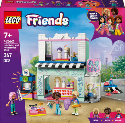LEGO Friends 42662 Kapsalon en accessoirewinkel