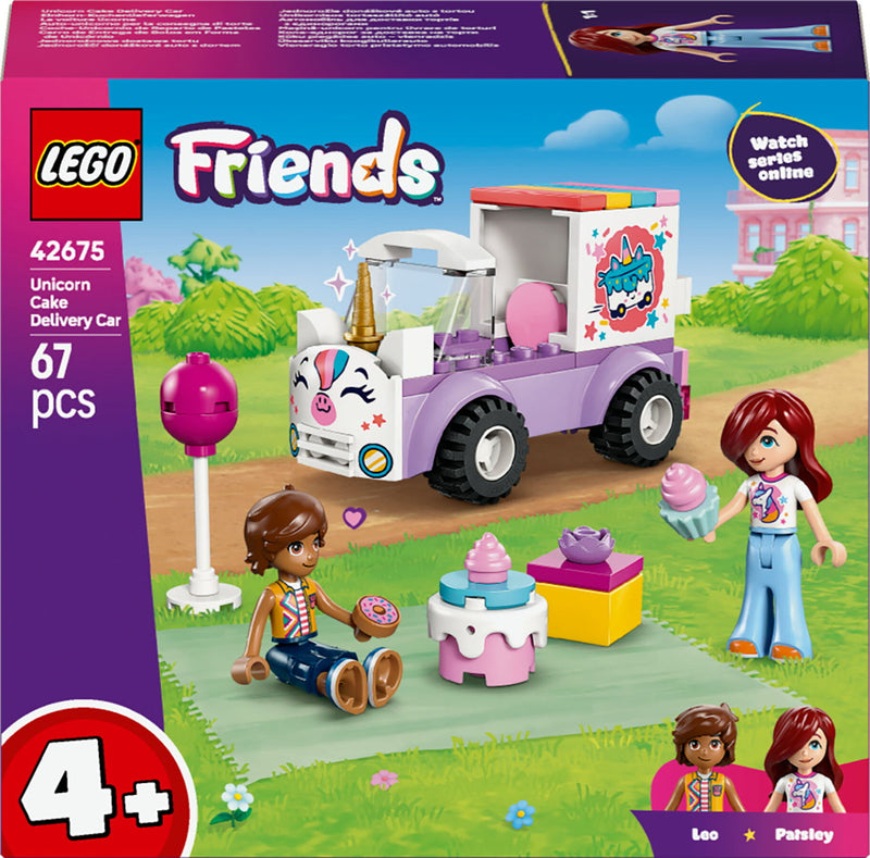 LEGO Friends 42675 Eenhoorn taartenbezorgauto
