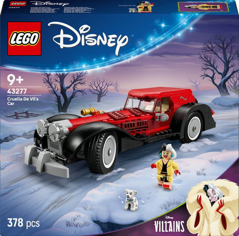 LEGO Disney 43277 Cruella de Vils auto
