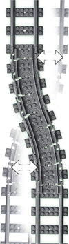 LEGO City 60205 Rechte en gebogen rails