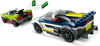 LEGO City 60415 Politiewagen en snelle autoachtervolging