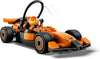 LEGO CITY 60442 F1 coureur met McLaren racewagen