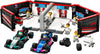 LEGO City 60444 F1 garage met Mercedes-AMG en Alpine auto's