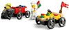 LEGO City 60458 Raceautopakket: pizzabestelwagen vs. brandweerauto