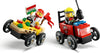 LEGO City 60458 Raceautopakket: pizzabestelwagen vs. brandweerauto