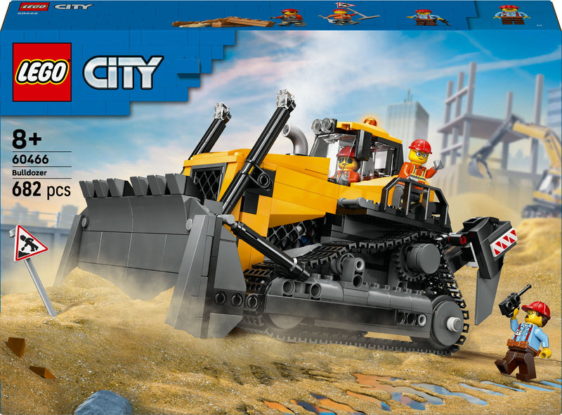 LEGO City 60466 Gele bulldozer