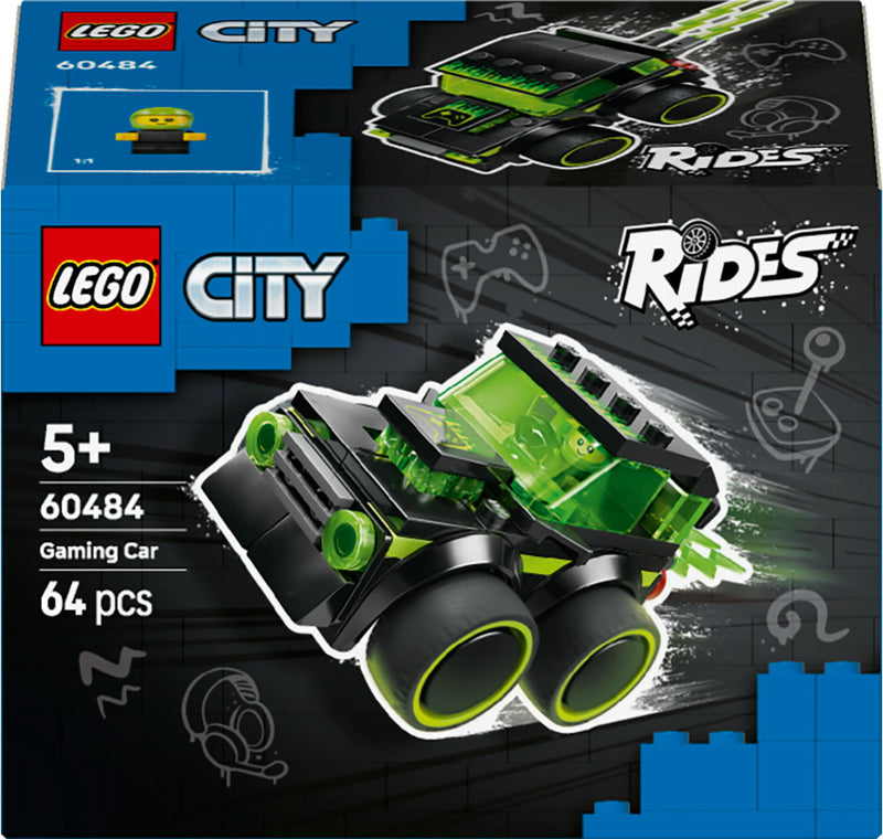 LEGO City 60484 Voertuigen – Gaming raceauto