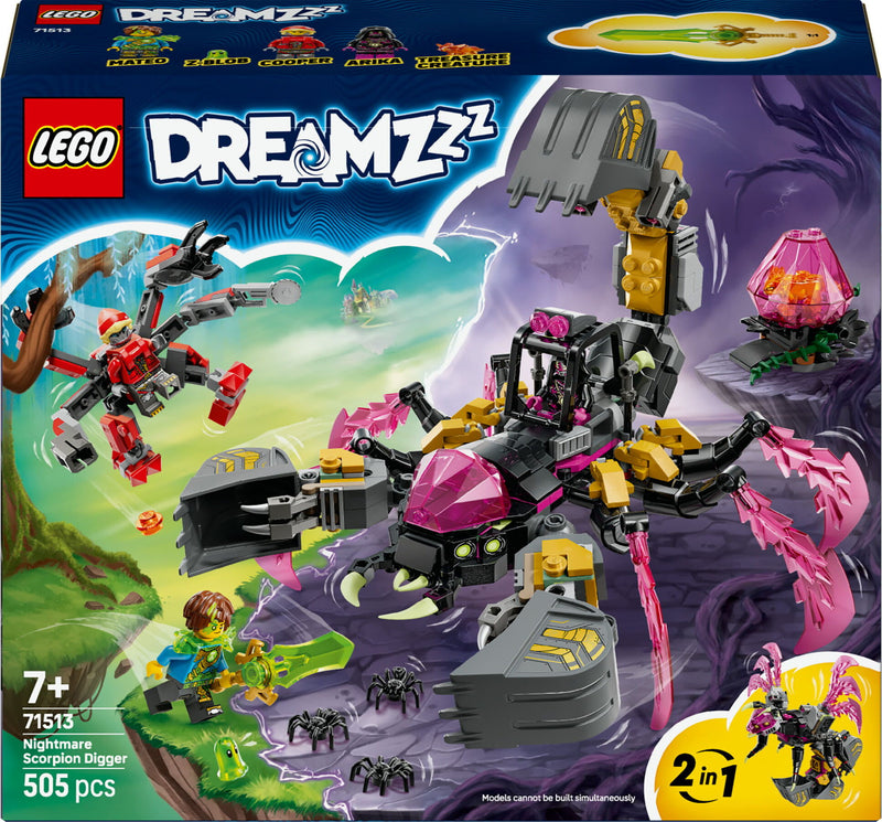LEGO Dreamzzz 71513 Nachtmerrie schorpioengraver