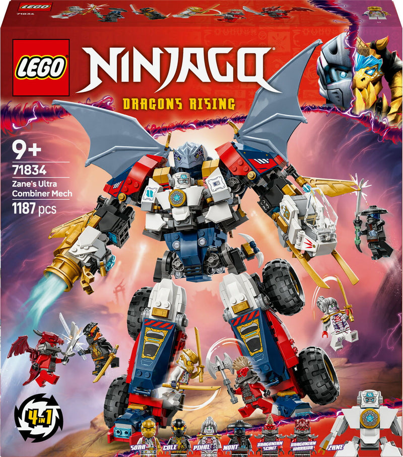LEGO Ninjago 71834 Zane's ultra-combomecha