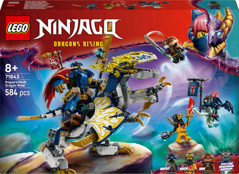 LEGO Ninjago 71843 Rogue's mecha drakenrijder