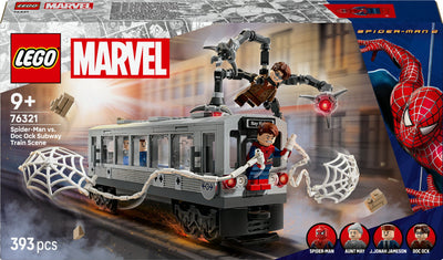 LEGO Marvel 76321 Spider-Man vs. Doc Ock metroscène