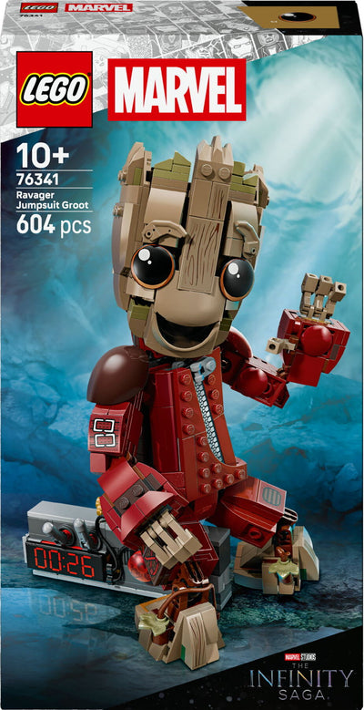 LEGO Marvel 76341 Groot in Ravager jumpsuit