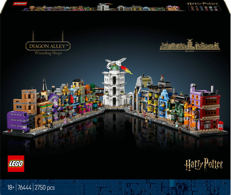 LEGO Harry Potter 76444 De Wegisweg tovenaarswinkels