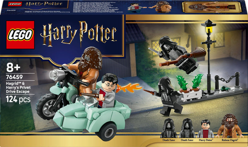 LEGO Harry Potter 76459 Hagrid en Harry's Ligusterlaan ontsnapping