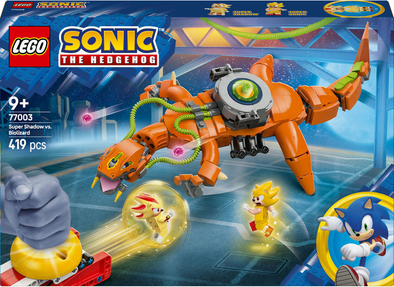 LEGO Sonic 77003 Super Shadow vs. Biolizard