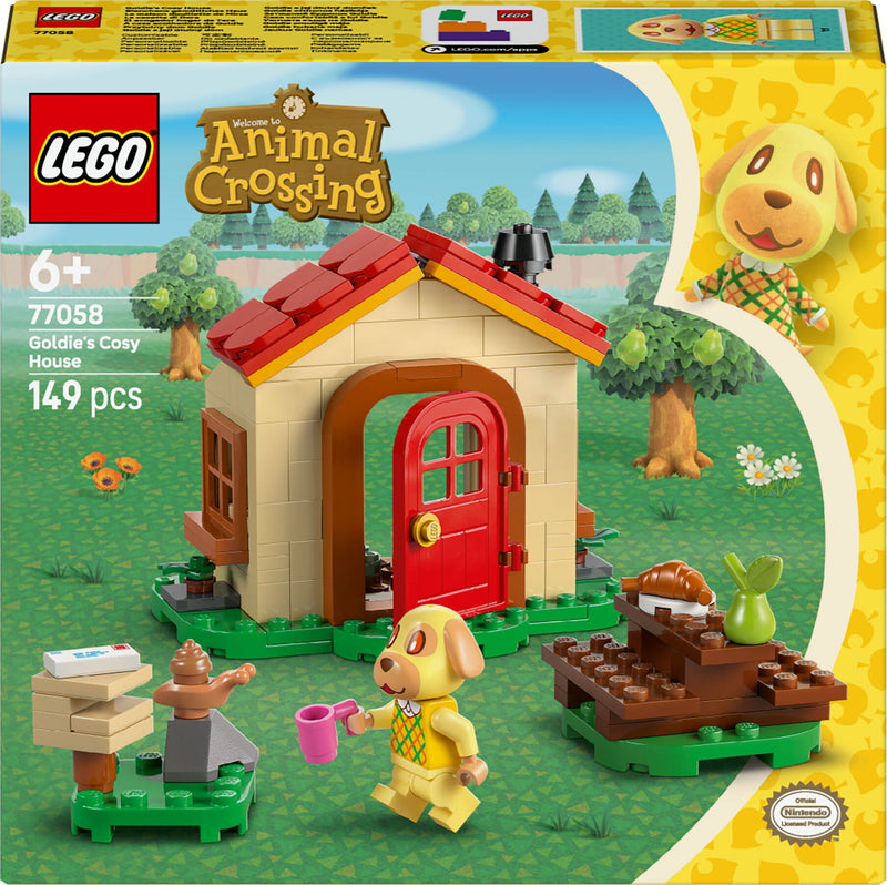 LEGO Animal Crossing 77058 Goldies knusse huisje