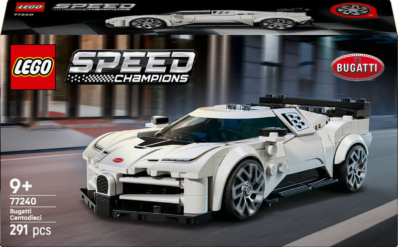 LEGO Speed Champions 77240 Bugatti Centodieci hyper sportauto