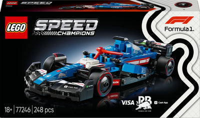 LEGO Speed Champions 77246 Visa Cash App RB VCARB 01 F1 racewagen