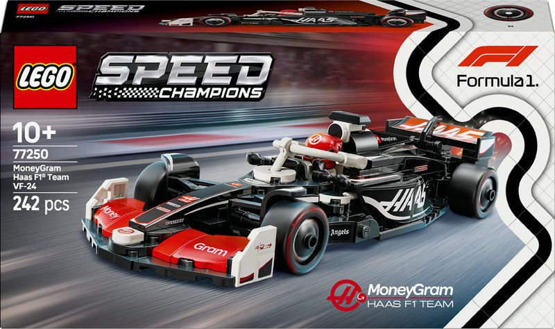 LEGO Speed Champions 77250 MoneyGram Haas F1 Team VF-24 racewagen