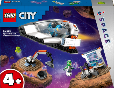 LEGO City 60429 Ruimteschip en ontdekking van asteroïde