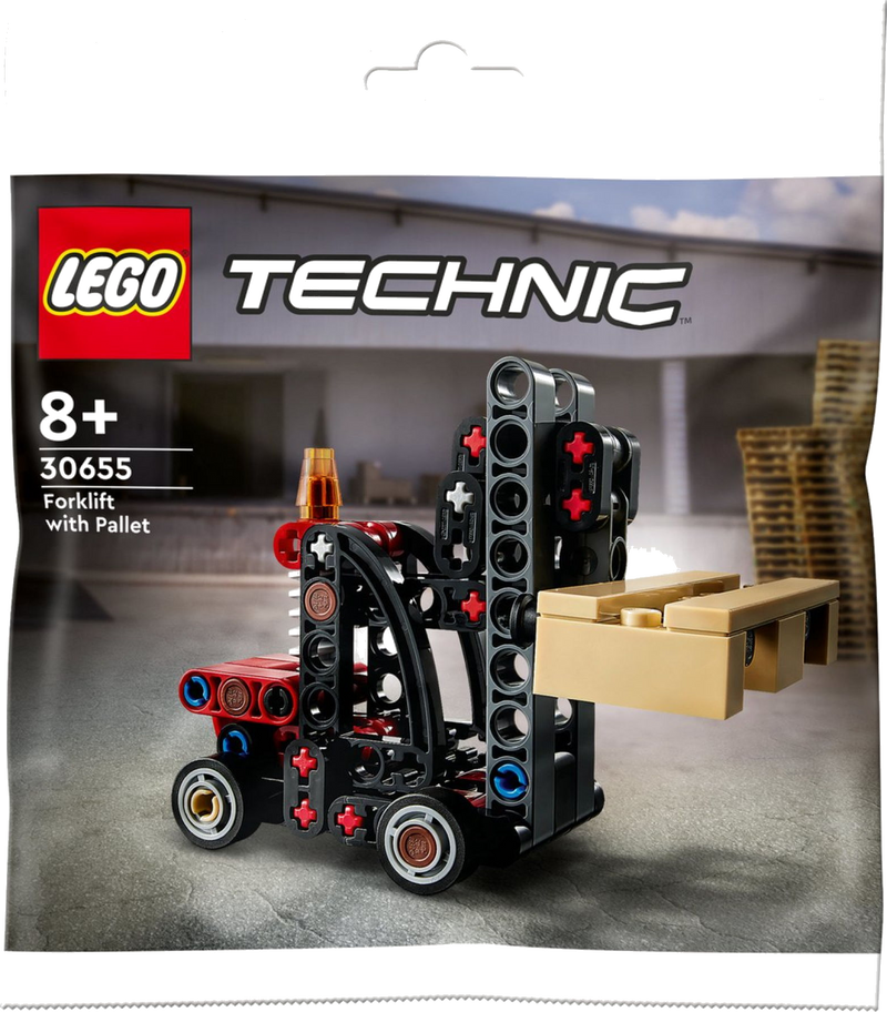 LEGO Technic 30655 Vorkheftruck met pallet