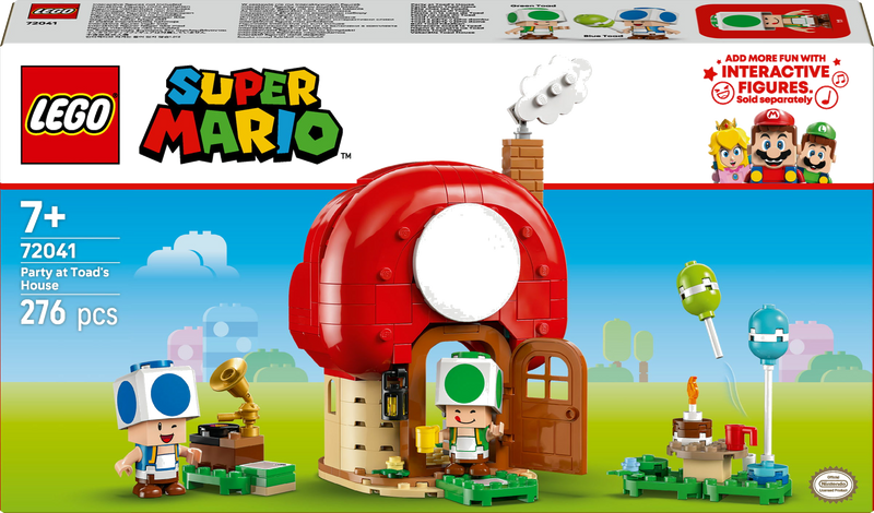 LEGO Super Mario 72041 Toads huisfeestje