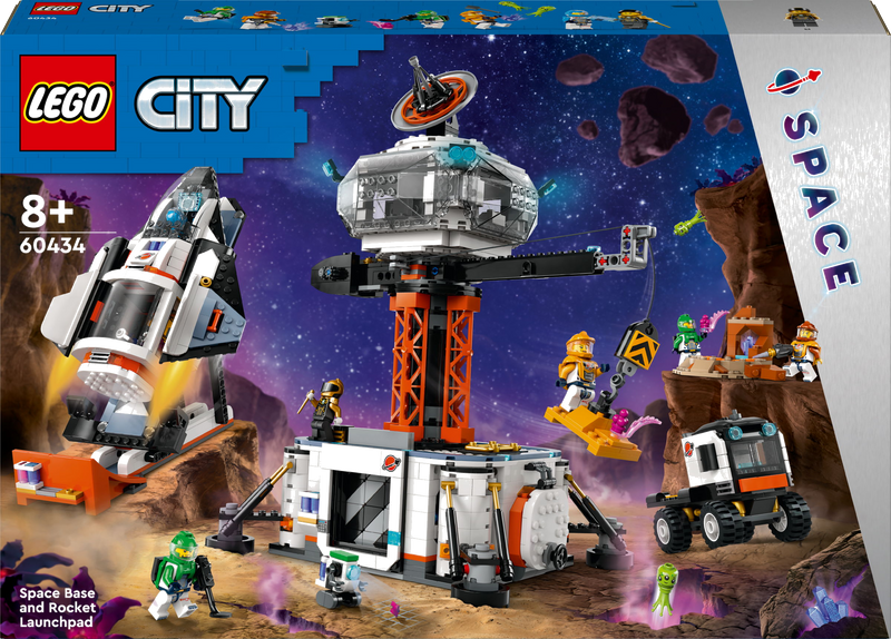 LEGO City 60434 Ruimtebasis en raketlanceringsplatform
